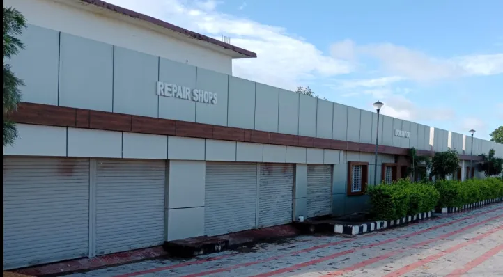 Shahbad highway building and service zone on NH 27